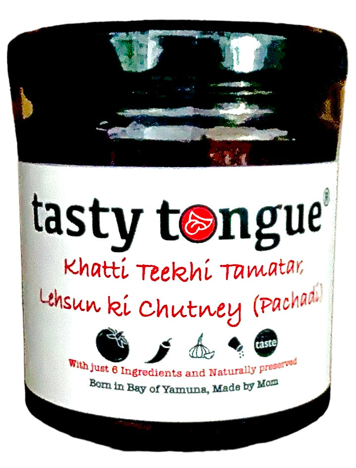 'New Launch' Homemade Khatti Teekhi Tamatar Lehsun Ki Chutney (Pachadi)|200 Gms